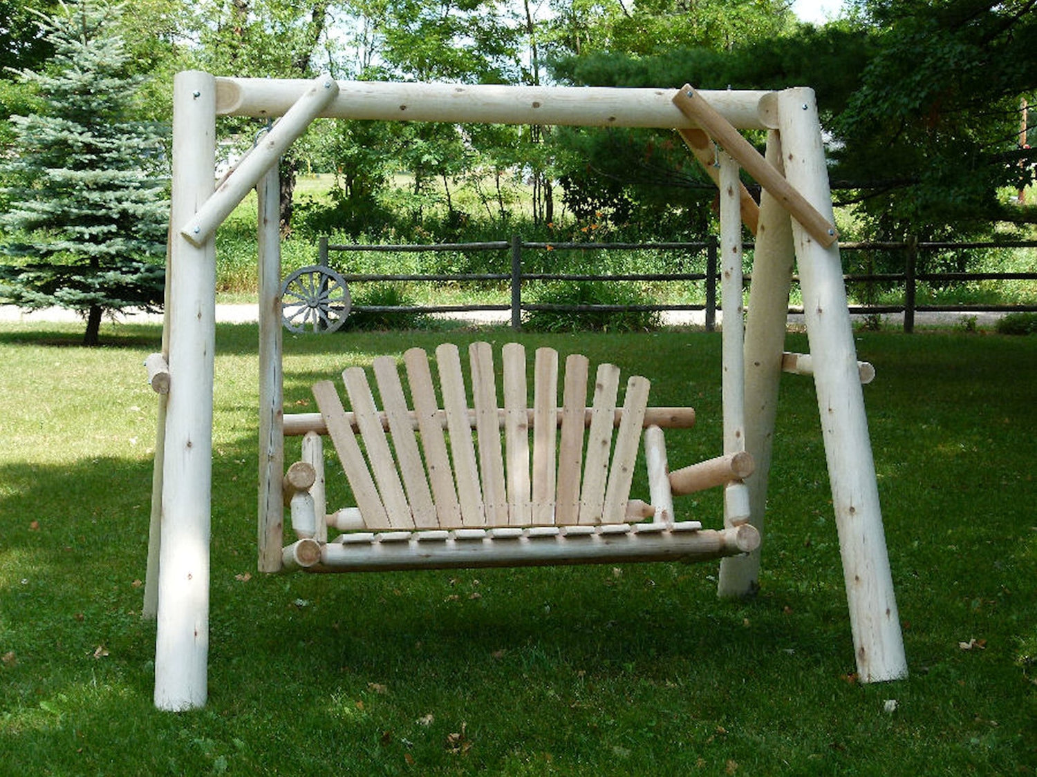 Outdoor Wooden Swings for Adults