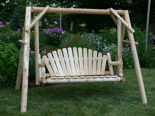 5' Garden Swing - Cedar Creek Rustic Furniture